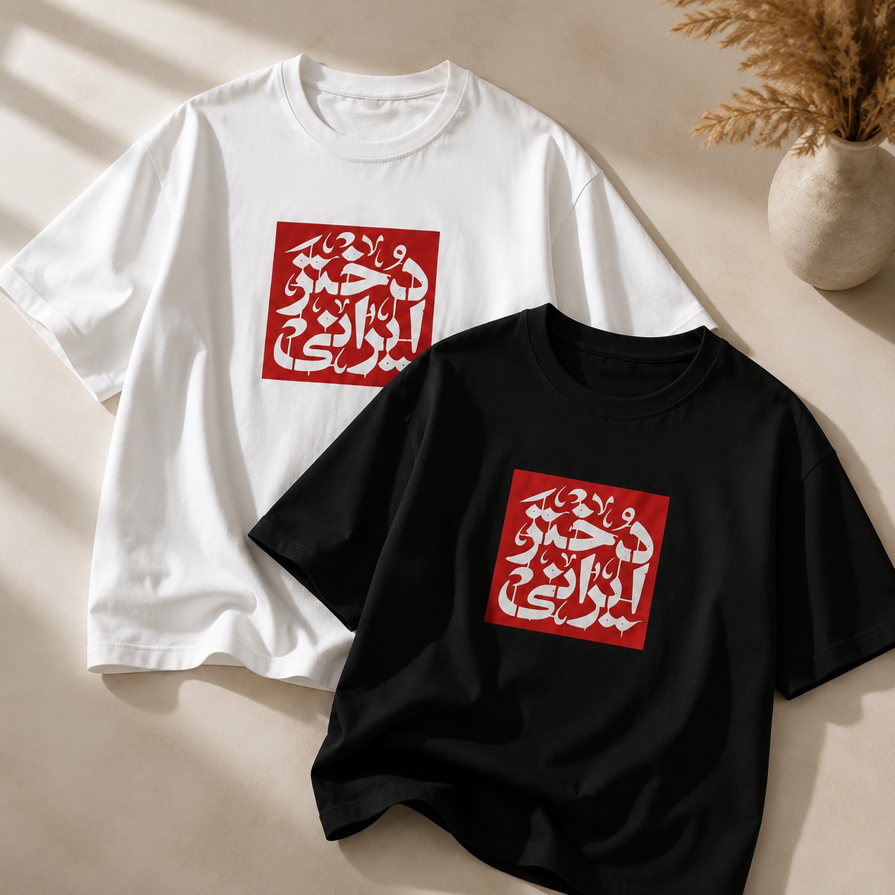 107_TS_تیشرت باکسی_دختر ایرانی لش پنبه