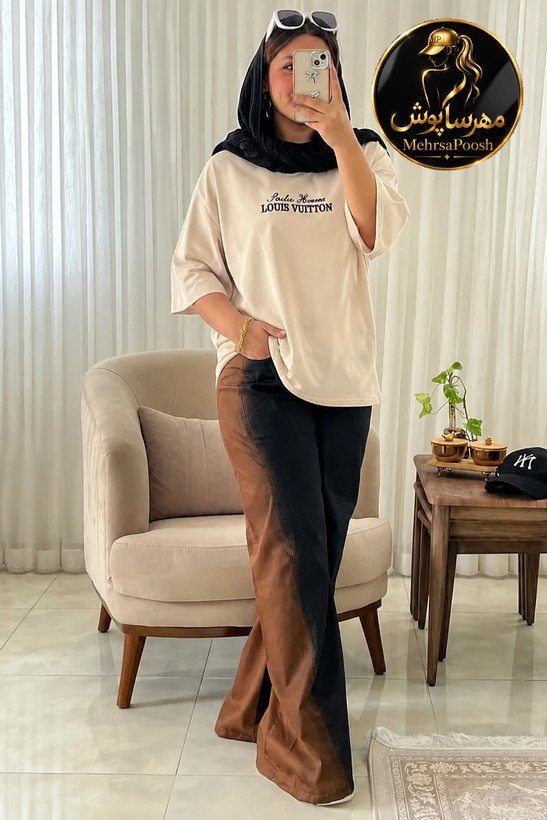 104_TS_تیشرت باکسی_LOUIS VUITTON