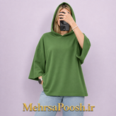 103_TS_تیشرت باکسی کلاه دار