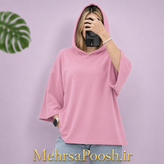 103_TS_تیشرت باکسی کلاه دار